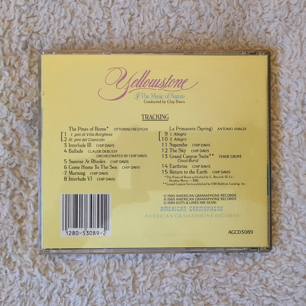 4/$15 Mannheim Steamroller "Yellowstone" The Music of Nature CD - Picture 2 of 2